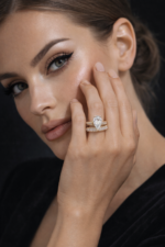 Pear Cut Bridal Ring Set