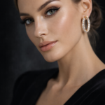 Crystal Hoop Earrings