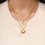 Elegant Gold Tree of Life Jewelry Set