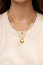 Elegant Gold Tree of Life Jewelry Set